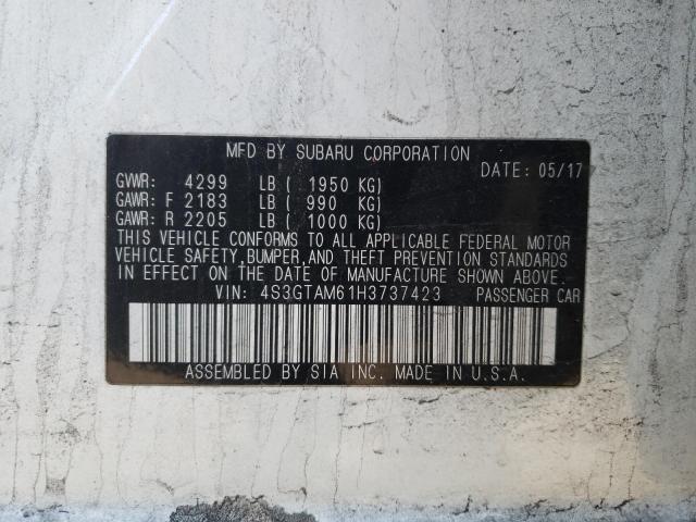 4S3GTAM61H3737423 Subaru Impreza Sport