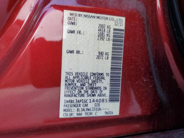 1N4BL3AP1GC144085 Nissan Altima 3.5sl