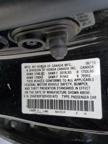 2HGFB2F50FH551473 Honda Civic Lx