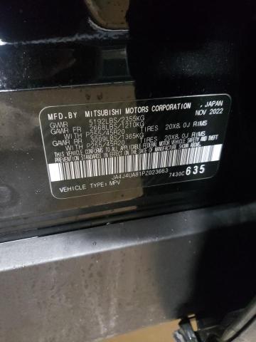JA4J4UA81PZ023663 Mitsubishi Outlander Se