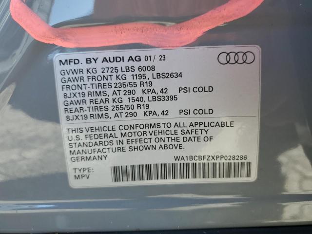 WA1BCBFZXPP028286 Audi Q4 E-tron Premium Plus