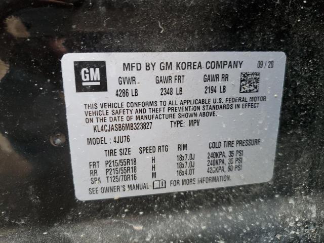 KL4CJASB6MB323827 Buick Encore Preferred
