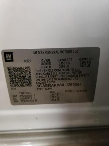 5GAERAKW4LJ265264 Buick Enclave Preferred