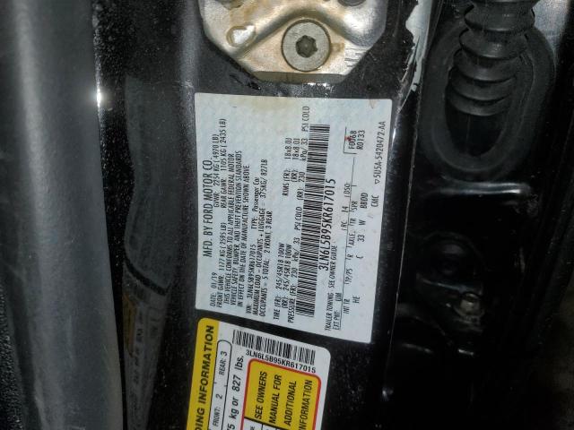 3LN6L5B95KR617015 Lincoln MKZ
