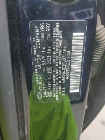 KMHGN4JE2FU075166 Hyundai Genesis 3.8l