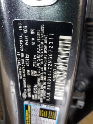 5XXG14J22MG072311 KIA K5 LXS