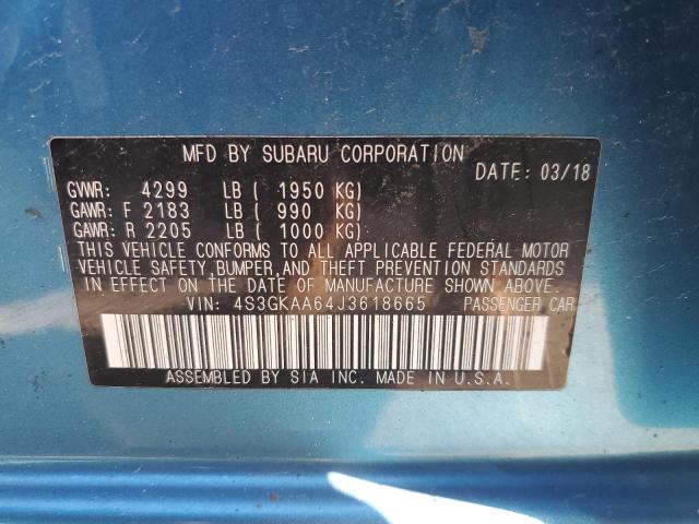 4S3GKAA64J3618665 Subaru Impreza