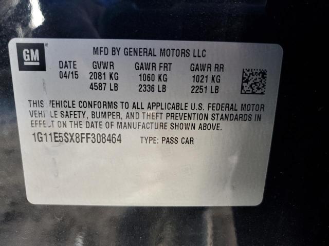 1G11E5SX8FF308464 Chevrolet MALIBU 2LT