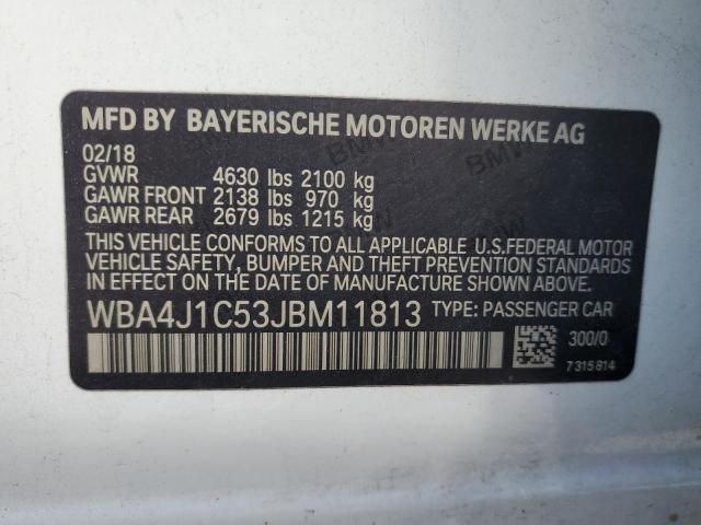 WBA4J1C53JBM11813 BMW 430i Gran Coupe