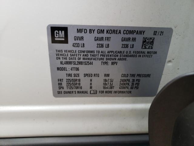 KL4MMFSL2MB152544 Buick Encore Gx Essence