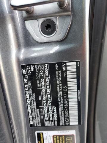 4JGFB4KE4NA597106 Mercedes-Benz Gle 350 4matic