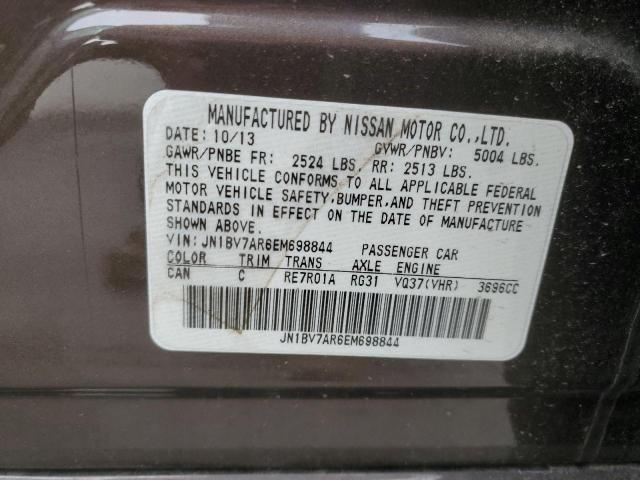 JN1BV7AR6EM698844 Infiniti Q50 BASE