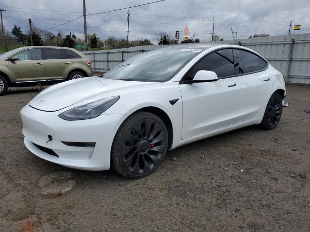 47175704 :رقم المزاد ، 5YJ3E1EC9PF507353 vin ، 2023 Tesla Model 3 مزاد بيع
