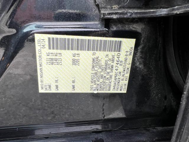 1N4AA5AP6EC474640 Nissan MAXIMA S