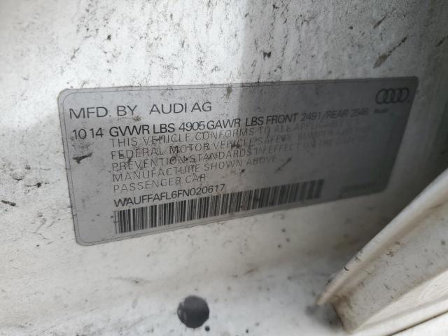 WAUFFAFL6FN020617 Audi A4 Premium Plus