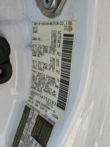 1N6BD0CT1GN752593 Nissan FRONTIER S