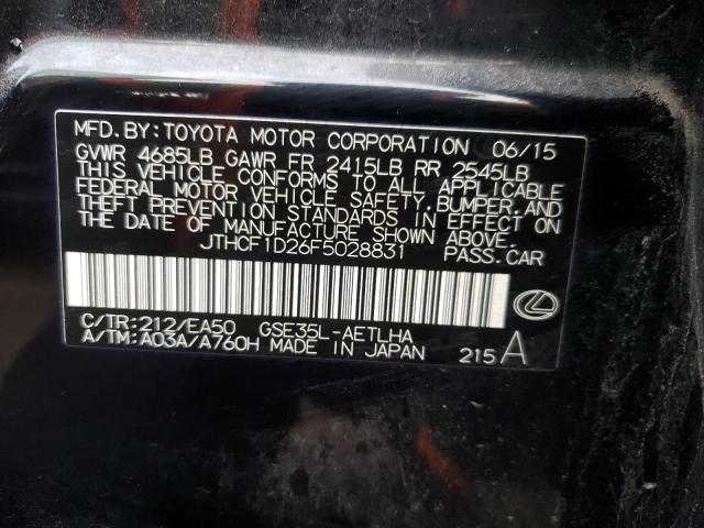 JTHCF1D26F5028831 Lexus IS 250