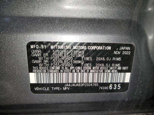 JA4J4UA83PZ024765 Mitsubishi Outlander Se