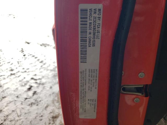 2C3CDXBG0MH515395 Dodge Charger Sxt
