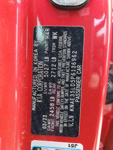 KNAE35LD5P6136962 KIA Stinger Gt Line
