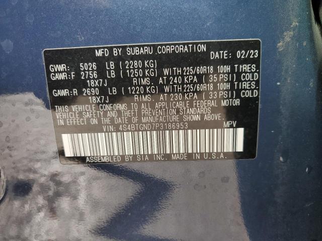 4S4BTGND7P3186953 Subaru Outback Limited Xt