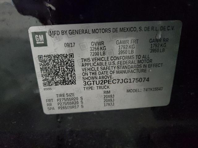 3GTU2PEC7JG175074 GMC Sierra K1500 Denali