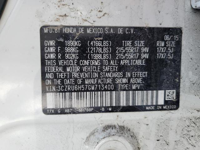 3CZRU6H57GM713400 Honda HR-V EX