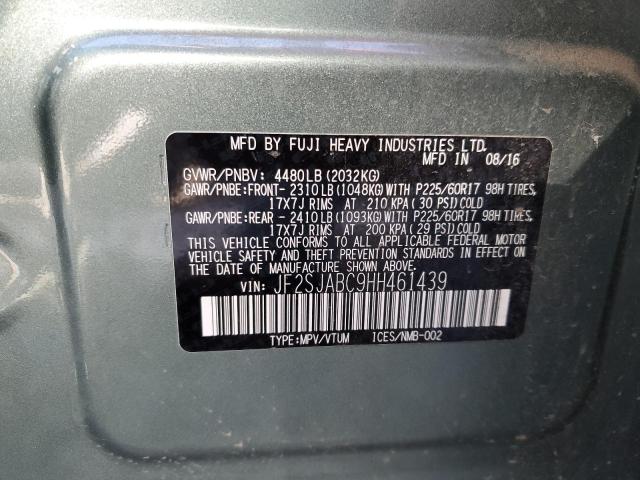 JF2SJABC9HH461439 Subaru Forester 2.5i