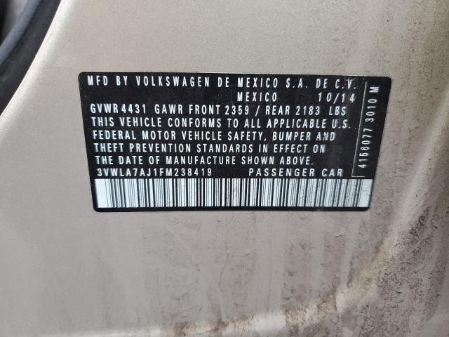3VWLA7AJ1FM238419 Volkswagen JETTA TDI