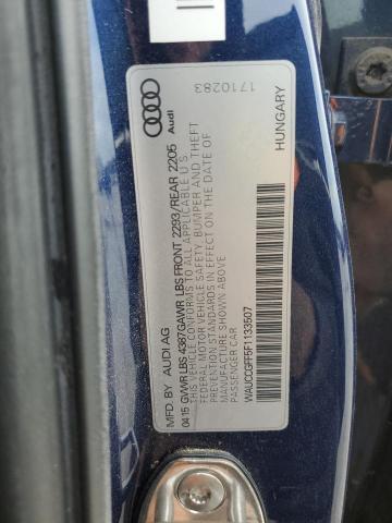 WAUCCGFF5F1133507 Audi A3 Premium Plus
