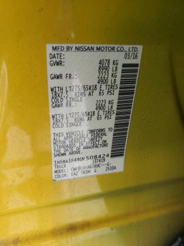 1N6BA1F44GN508424 Nissan Titan Xd Sl