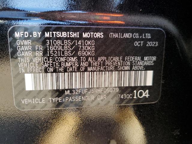 ML32FUFJ5RHF05079 Mitsubishi Mirage G4 Es