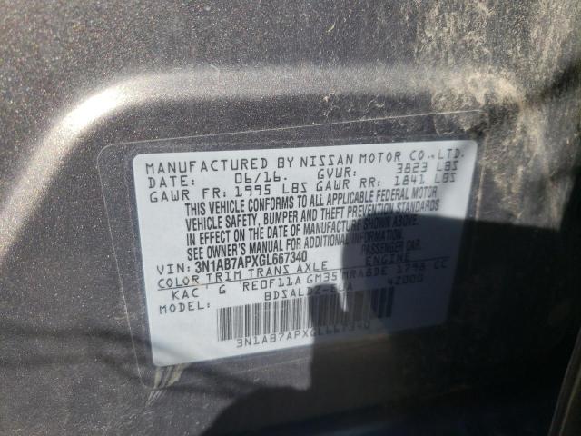 3N1AB7APXGL667340 Nissan SENTRA S