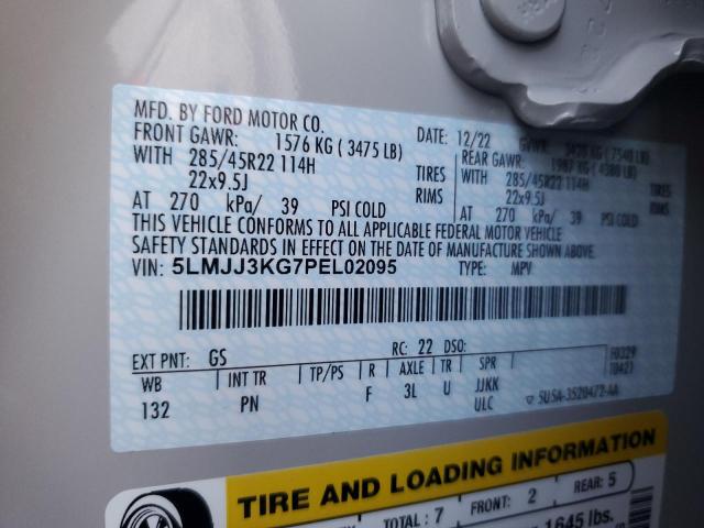 5LMJJ3KG7PEL02095 Lincoln Navigator L Reserve