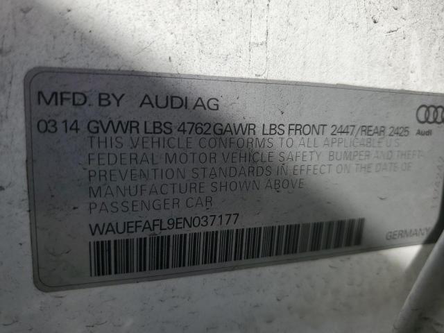 WAUEFAFL9EN037177 Audi A4 Premium Plus