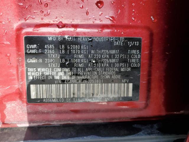 4S4BRCAC0E3253801 Subaru Outback 2.5i