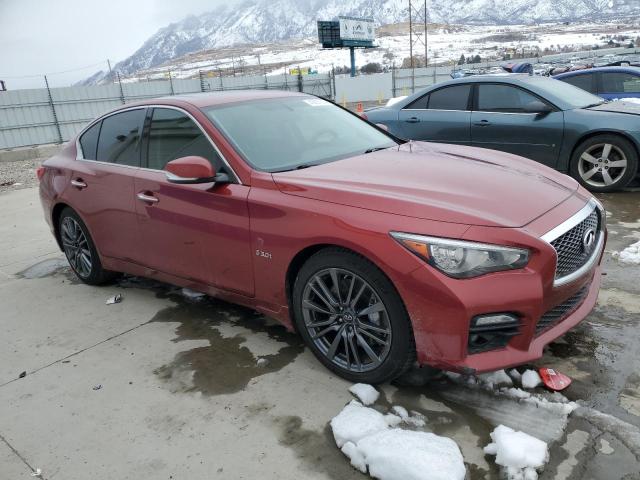 JN1FV7AR3GM451981 Infiniti Q50 Red Sport 400