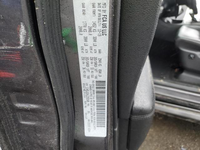 1C4RDJDGXLC252589 Dodge DURANGO GT