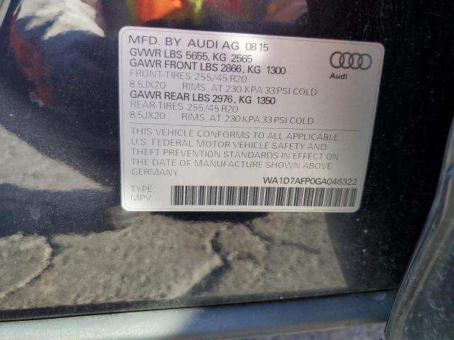WA1D7AFP0GA046322 Audi Q5 Premium Plus S-line