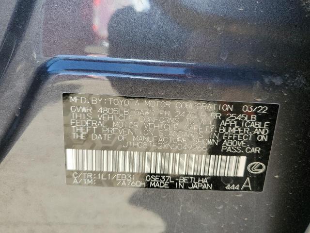 JTHC81F2XN5049266 Lexus IS 300