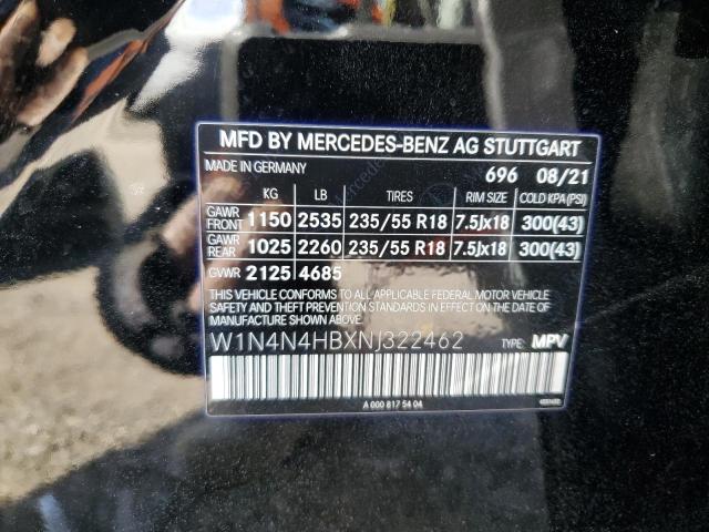 W1N4N4HBXNJ322462 Mercedes-Benz Gla 250 4matic