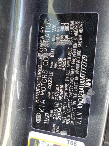 KNDJ23AUXM7772729 KIA SOUL LX