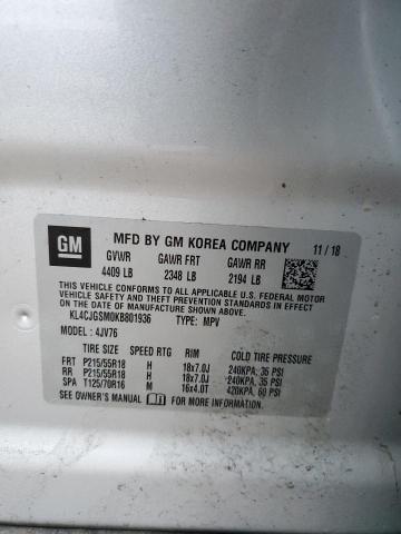KL4CJGSM0KB801936 Buick Encore Essence
