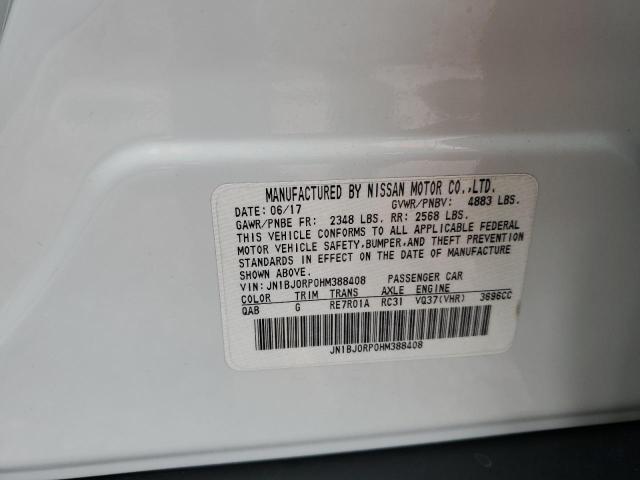JN1BJ0RP0HM388408 Infiniti QX50