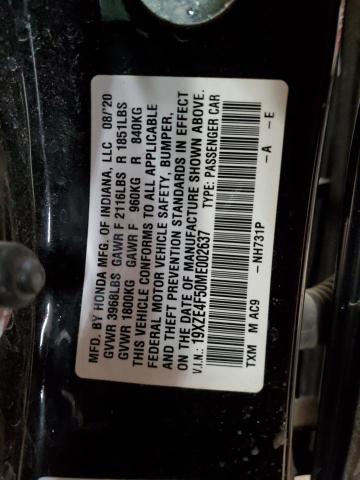 19XZE4F50ME002637 Honda INSIGHT EX