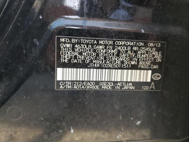 JTHBF1D2XE5011511 Lexus IS 250