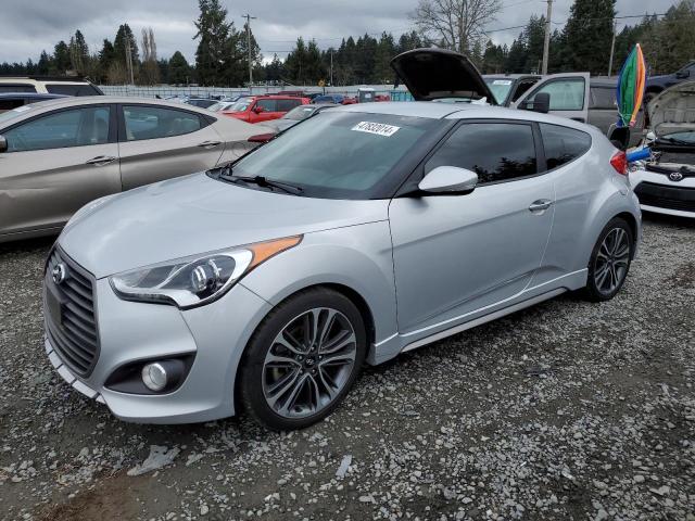 Auction sale of the 2017 Hyundai Veloster Turbo, vin: KMHTC6AE2HU313665, lot number: 47832014