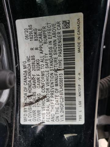 2HGFC2F87LH556513 Honda Civic Sport