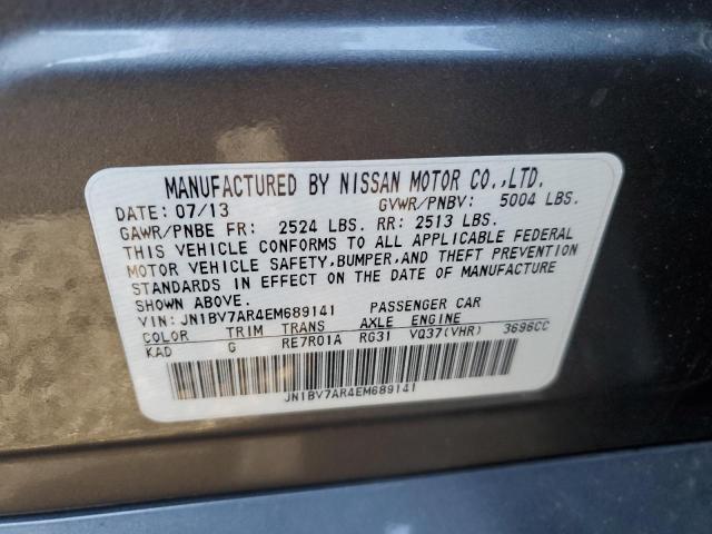 JN1BV7AR4EM689141 Infiniti Q50 BASE