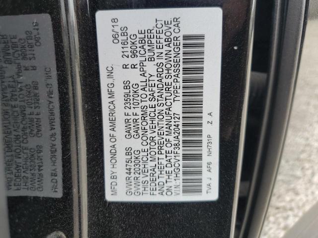 1HGCV1F38JA204127 Honda Accord Sport